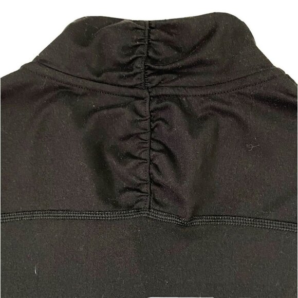 Champion Powertrain Zip Front Knit Jacket Top Womens Medium L/S Pockets Black - Picture 7 of 10